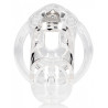 MANCAGE Cage de chasteté ManCage Modèle 25 - 9 x 3.5cm Transparente